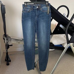Victoria's Secret Dark Blue Skinny Jeans